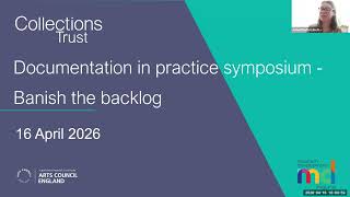 Documentation in practice symposium – banish the backlog