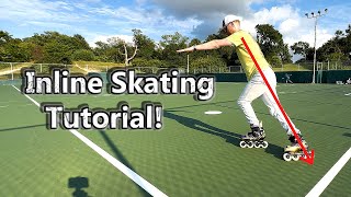 PERFECT Backward Crossover Inline Skating Tutorial: Featuring Coach Demerie Kiley