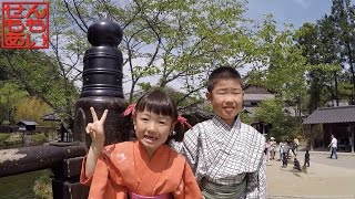 日光江戸村であそぶせんももあい EDO WONDERLAND