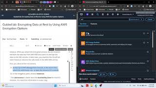 Guided lab: Encrypting Data at Rest by Using AWS Encryption Options