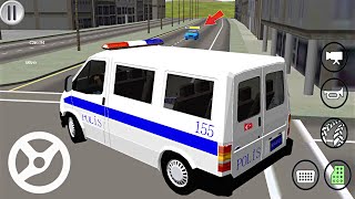FORD Transit TÜRK Polis Arabası Oyunu - Polis Simulator - Best Android Gameplay FHD