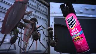 Hot Shot Ant \u0026 Roach Plus Germ Killer Commercial