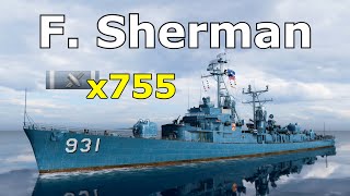 World of WarShips Forrest Sherman - 7 Kills 277K Damage