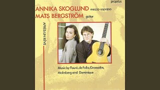 2 Songs, Op. 1: I. Le papillon et la fleur (Arr. By Mats Bergström)