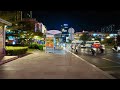 Phnom Penh Night Street Walk (4K HDR) | Cambodia, Phnom Penh City Walking Tour | 2024