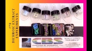 #72 Dichroic Extract Experments