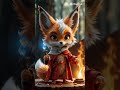 cuteness overload from fire to ice fox wizard evolution