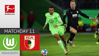 VfL Wolfsburg - FC Augsburg 1-0 | Highlights | Matchday 11 – Bundesliga 2021/22