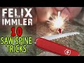 10 uses of the saw spine & a sharpening trick - Victorinox customize & maintenance Workshop (3/15)