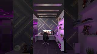 Cyberpunk theme gaming station | Sketchup | Render | #shorts #short #sketchup #shortvideo #viral