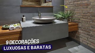 9 DECORAÇÕES BARATAS QUE PARECEM LUXUOSAS • Rizza Diniz Arquitetura