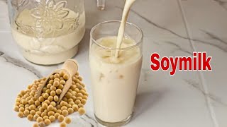 How to make soya milk at home using soya beans flour