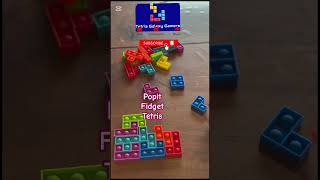 Popit Fidget Tetris #popit #tetris #satisfying #viralshorts #trending #shorts