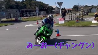 沖縄ジムカーナ3月大会inあげな自動車学校　Bクラス　みさお×ZX-14R  2024/3/10