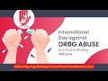 International day against drug abuse and illicit trafficking/anti drug day status/anti drug quotes