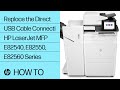 Replace the Direct USB Cable Connecti | HP LaserJet MFP E82540, E82550, E82560 Series | HP