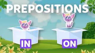 Prepositions of place for kids | English Grammar For Kids with Novakid 0+