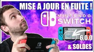 NINTENDO SWITCH : NOUVELLE MISE A JOUR EN FUITE, SOLDES, JEUX \u0026 LABO TOYCON 3 !