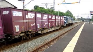 JR貨物 EF210-166号機[吹](代走) 貨物列車5074レ【大爆走!】