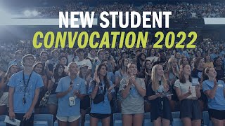 Highlights from New Student Convocation 2022