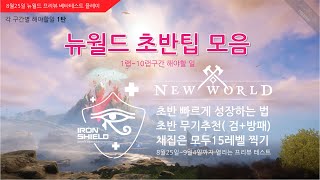 아마존 게임 - 뉴월드(New world Game play) : 1~10랩 구간 꿀팁 최초공개