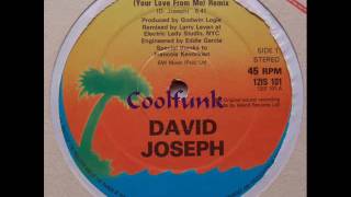 David Joseph - You Can't Hide (Your Love From Me) " 12" Remix 1983 "