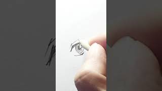 direct sketching drawing anatomy eye male