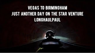 Vegas to Birmingham on the Yamaha Venture