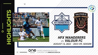 HIGHLIGHTS: HFX Wanderers vs Valour FC (August 13, 2022)