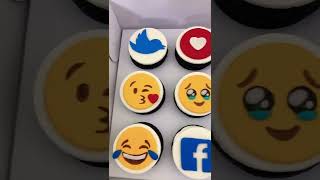 SOCMED ICON CUPCAKES #shorts #cupcakes