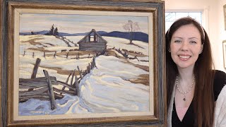 Maurice Haycock - Old Barn Near Gracefield Quebec