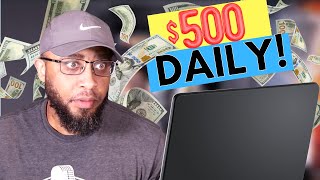 10 minutes $500 per Day - Easy AI Side Hustle (Tested & Proven.)