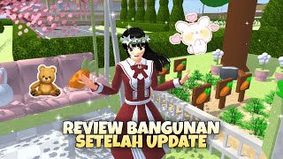 SAKURA UPDATE? YA REVIEW BANGUNAN || SAKURA SCHOOL SIMULATOR