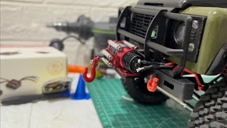 Cara Pasang Bumper 3D print dan Winch N20 di MN99 kudu bikin Bracket karena ga semua PNP || OmEwa