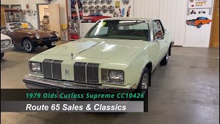 1979 Oldsmobile Cutlass Supreme Brougham For Sale $10,990