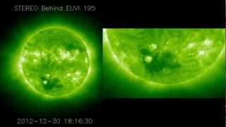 SOLAR ACTIVITY UPDATE: Emerging Active Regions/Chance for Flares(Jan 4th, 2013).