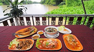 รีวิว ชมชล โรงเรียนนายเรือ - ร้านอาหารริมน้ำ สโมสรกองทัพเรือ