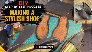 DIY Step by Step Process: How to make stylish mules tutorial