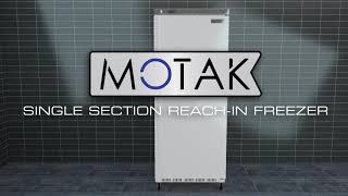 MoTak 30-in. 1-Section Reach-In Freezer (MSD-1DF-EC)