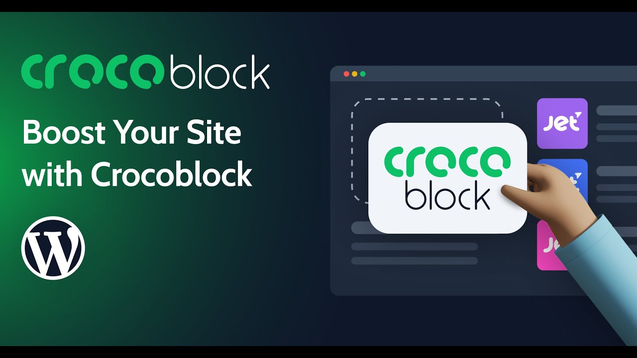 Boost Your Wordpress Website With Crocoblock Jetplugins Youtube