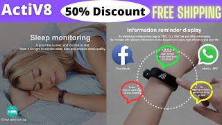 Best Activ8 Fitness Tracker Review 2020 l Free Shipping | ActiV8 50% Discount