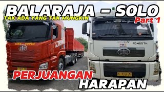 BALARAJA TO SOLO || SEMPETIN  PULANG KAMPUNG HALAMAN || HUJAN DERAS DI JALAN || MOBIL TRUK TRONTON