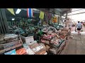 bangkok pak khlong traditional flower market 🇹🇭 thailand