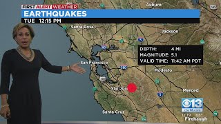 5.1-magnitude earthquake shakes Bay Area