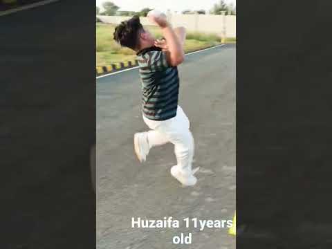 11years Old Fast Bowling Huzaifa #cricket #cricketfever #trending # ...