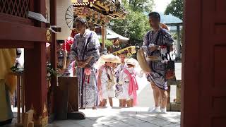 令和元年　秩父川瀬祭　本町　2019/7/19 Chichibu Kawase Festival 8