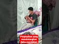 perpisahan yang sanggat mengharukan, bunda meninggalkan sang bayi