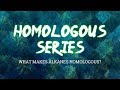 GCSE Chemistry 1-9: What is a Homologous Series?