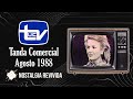 Tanda Comercial Canal 13 (Agosto 1988) 60fps