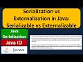 Serialization vs Externalization in Java: Serializable vs Externalizable